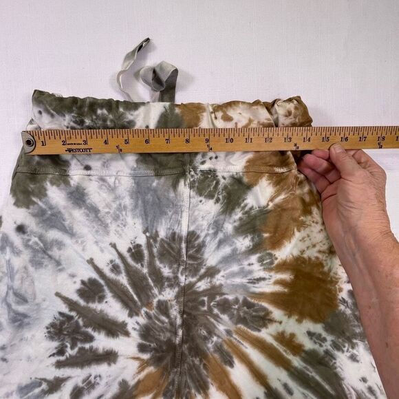 Venti6 Multicolor High Waisted Tie Dye Cotton Drawstring Jogger Pants Medium - Picture 7 of 10